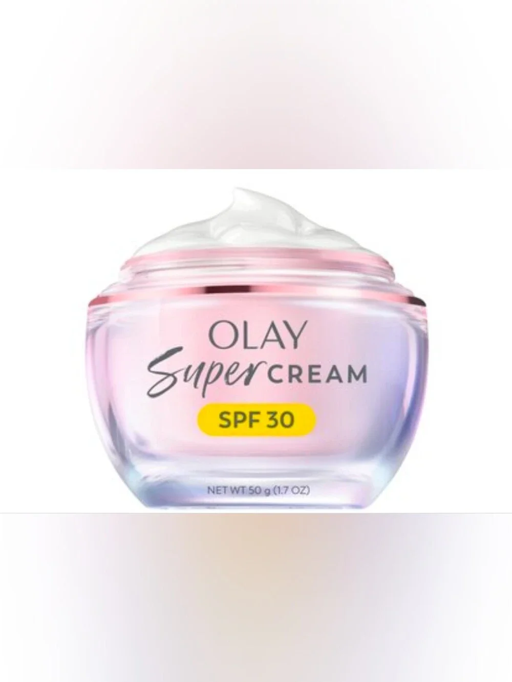 NWT Olay Super Cream Facial Moisturizer with SPF 30, 1.7 oz